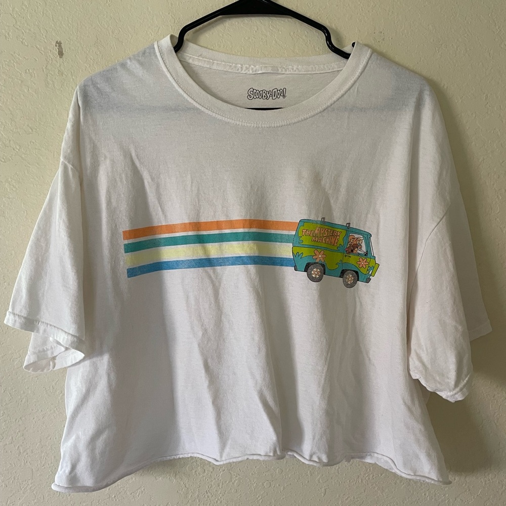 graphic crop top